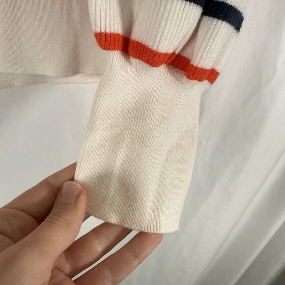 Maeve by Anthropologie Sweater Women's Small Turtleneck Striped Long Sleeve - Picture 10 of 15